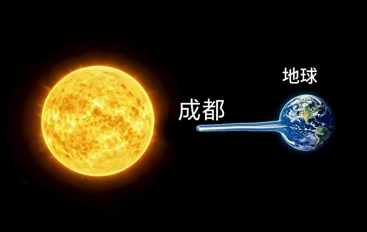 哈哈哈哈哈，成都这么热吗 
