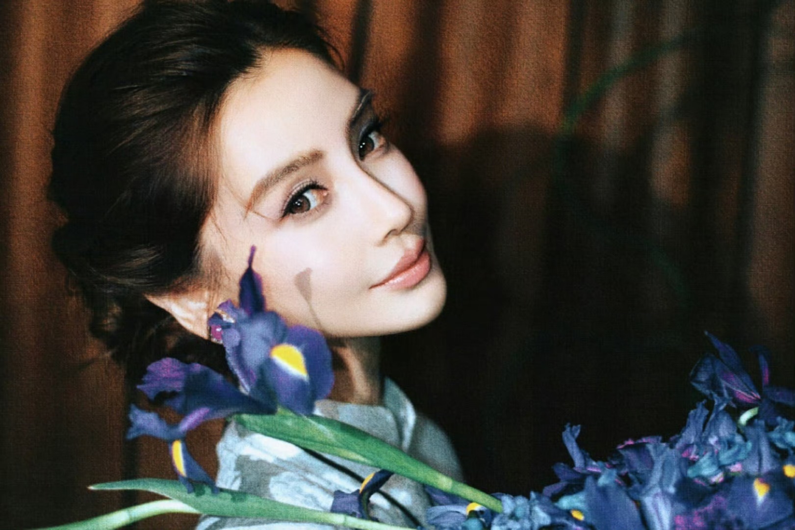 杨颖angelababyAngelababy紫罗兰美人 Angelababy生日