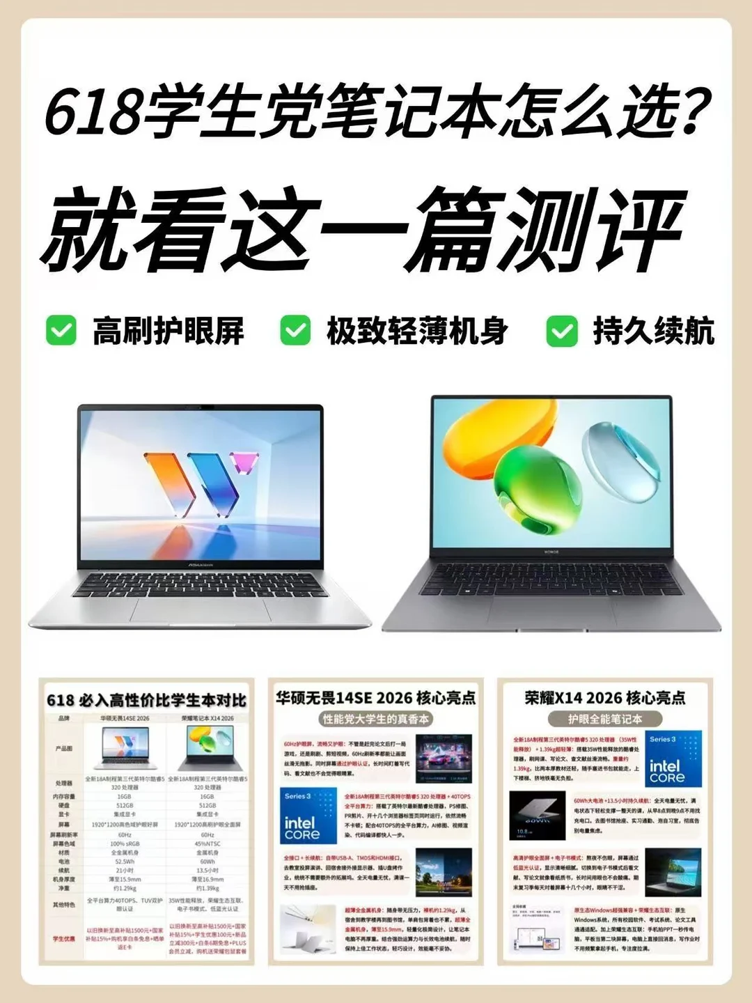 618 笔记本抄作业！大学生直接照着买就行✅