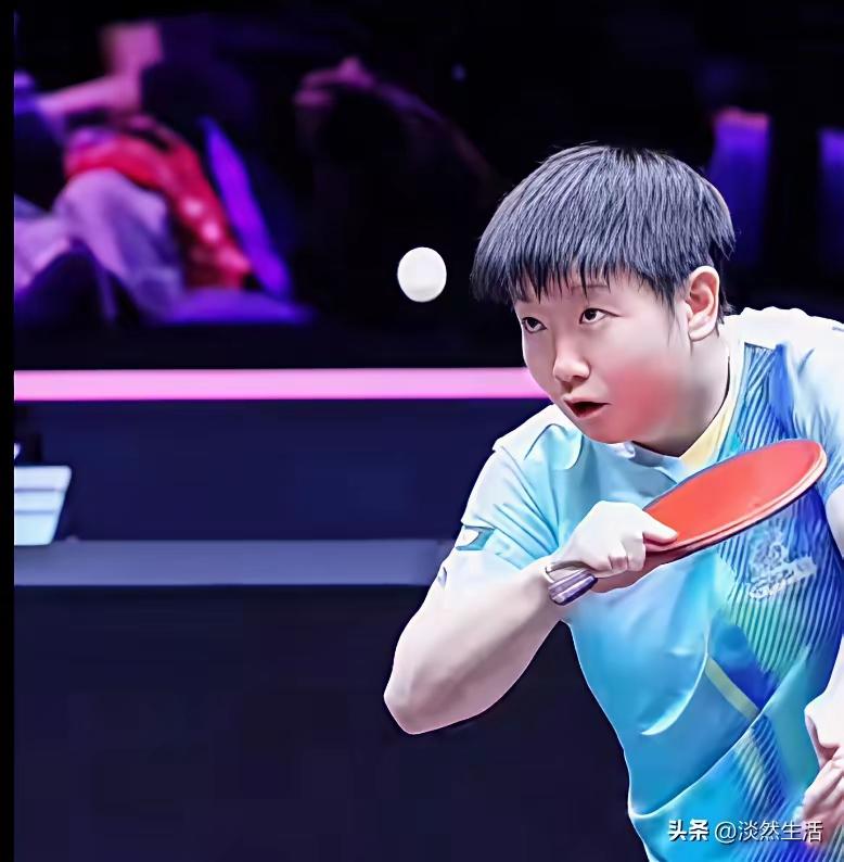 重庆冠军赛，
崩溃的不是止步八强的莎莎，
崩溃的不是同一天止步八强的王楚钦，
崩