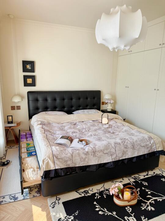 小户型之光！华夫格床的储物量绝了！