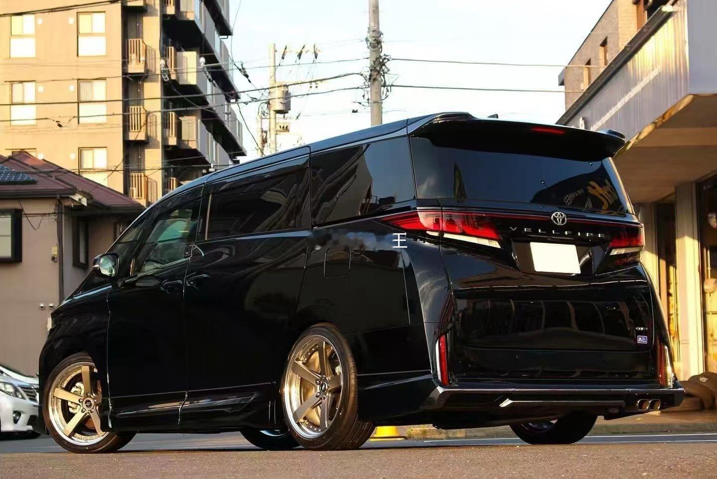 40系丰田埃尔法安装WORK ZEAST ST2 深凹大5幅，超强视觉冲击力 ​