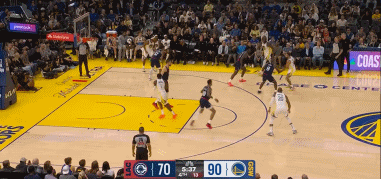 库里铁血三分！快船已经投降了 ​​​