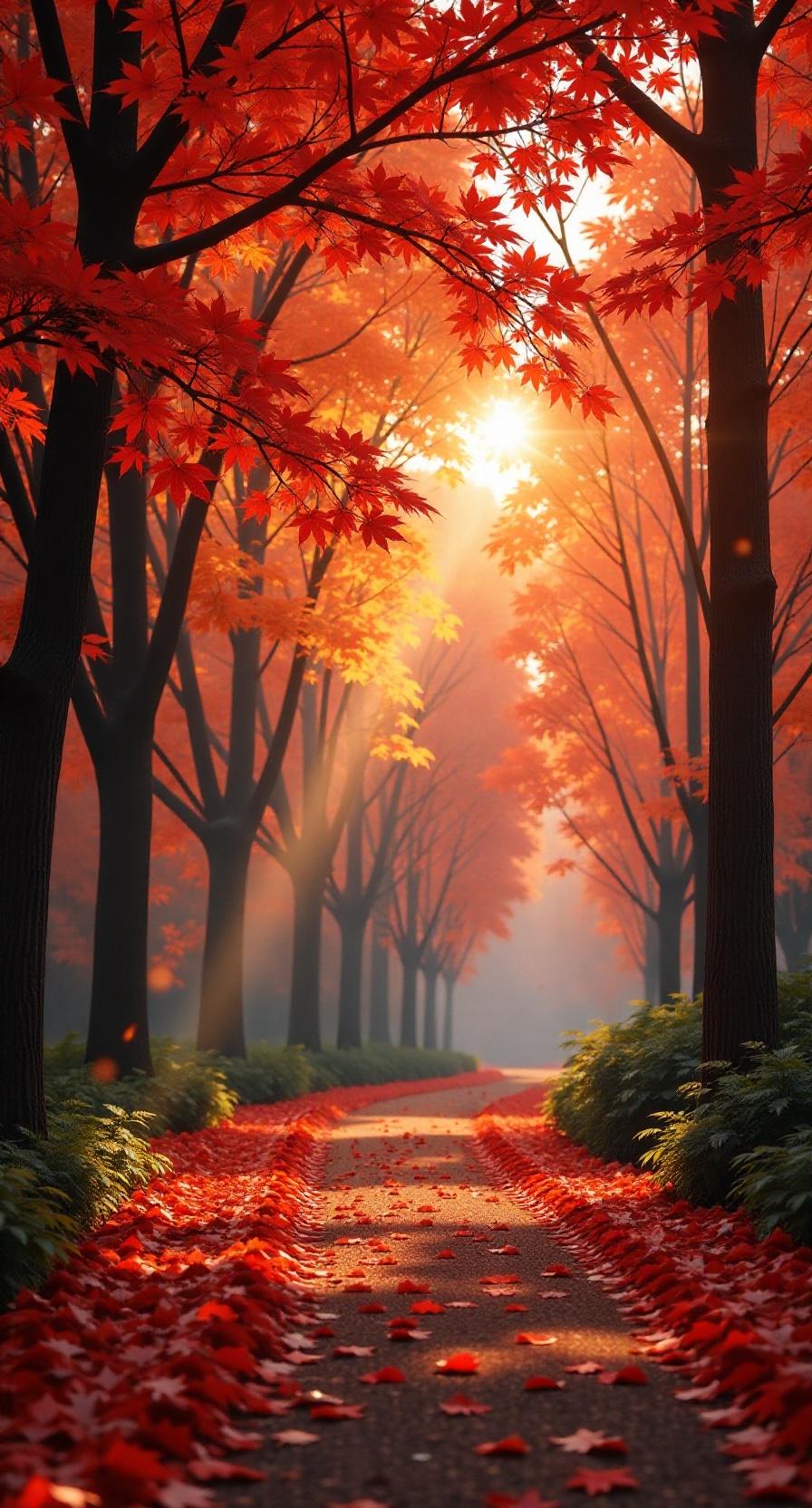 最美的秋景图片发几张秋天是收获的季节，果实累累！秋高气爽，也是旅游的季节！漫步在