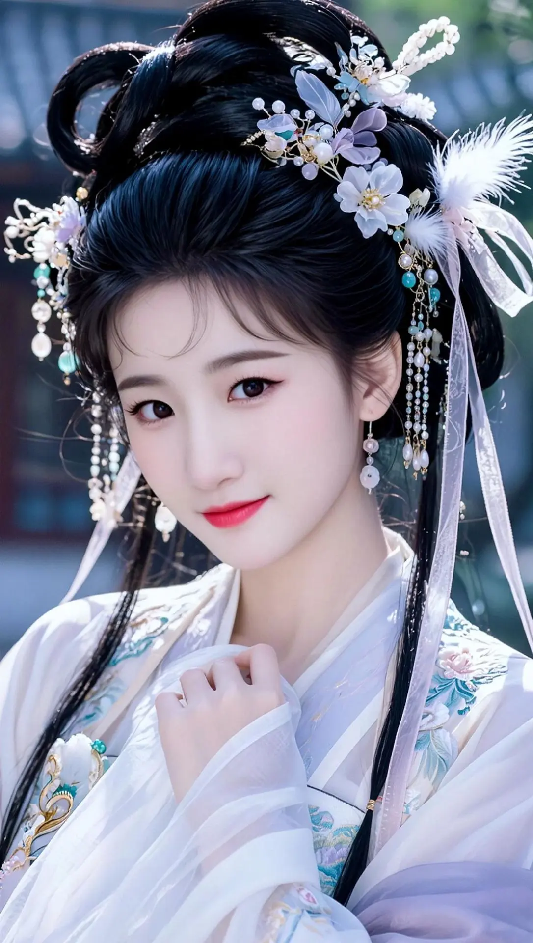 AI仙羽古风照 随变ai随便玩