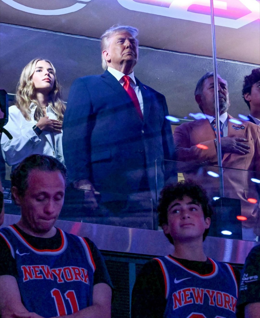 特朗普特朗普观战NBA总决赛 懂子：记一次难忘的看球之旅🏀 