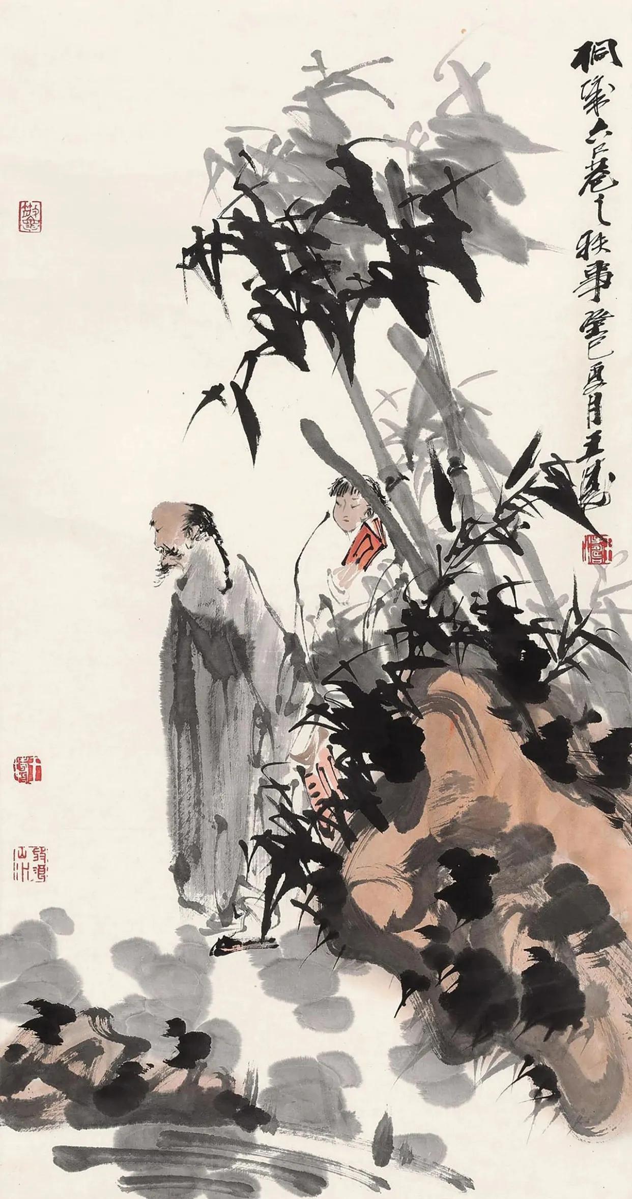 上联：常诵诗句竹林外
下联：[玫瑰]

网络图片/诚谢侵删