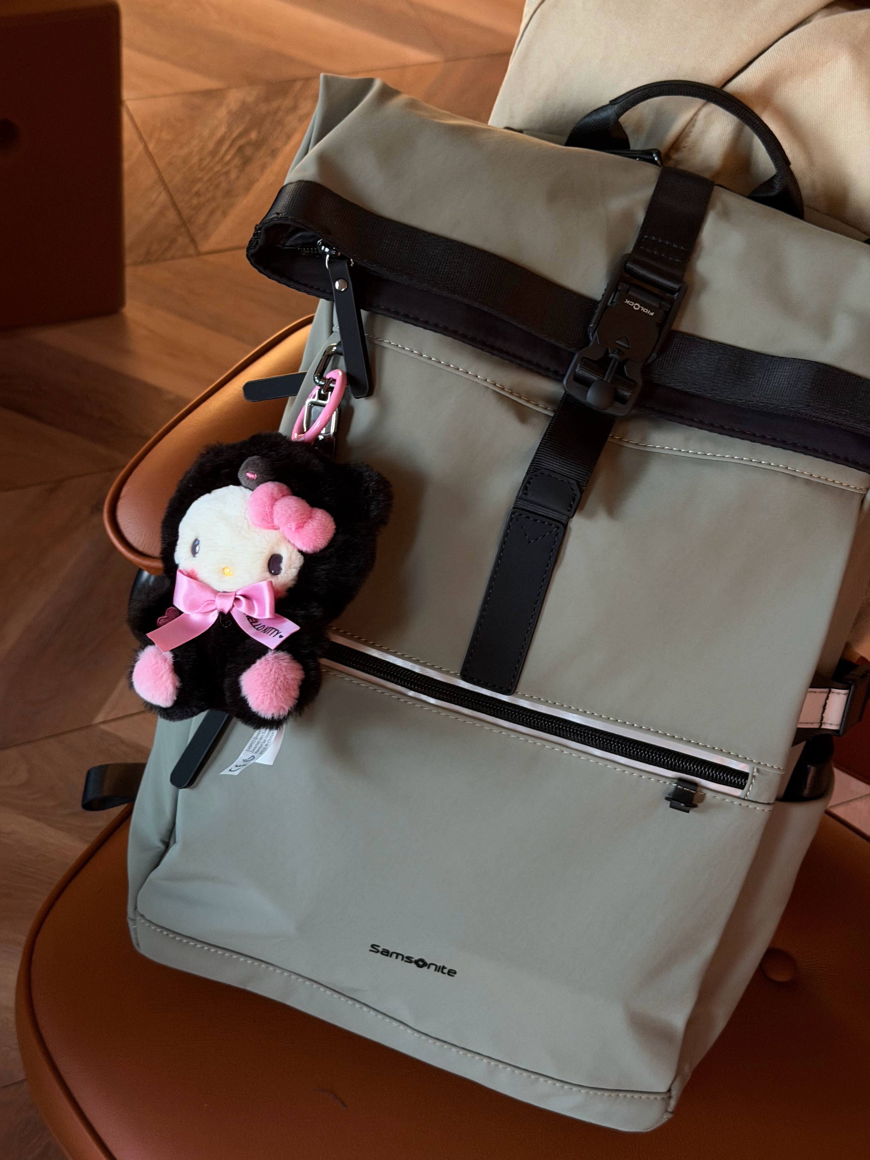 袁老师说这个挂件非常适合我的包。不知道真的假的。请各位网友评判： 