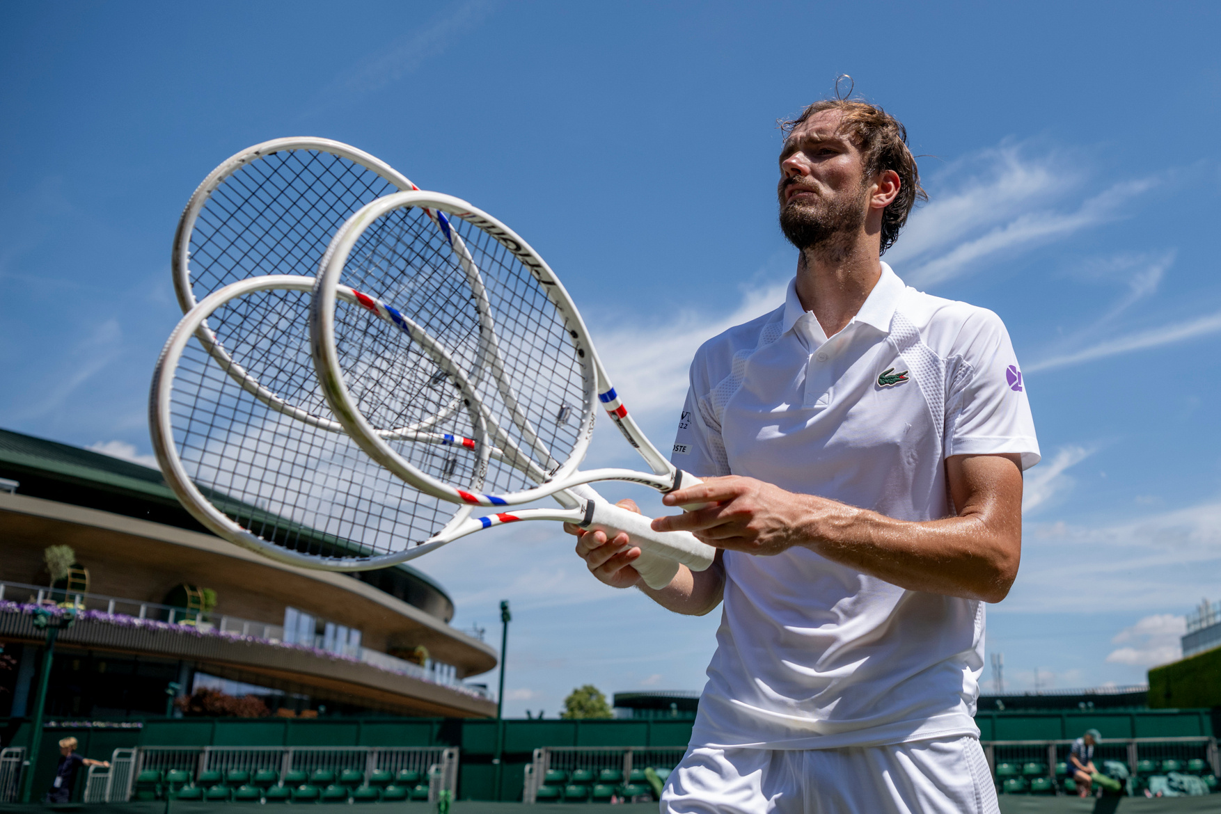 球拍越多，球技越强🎾我们说得对吗👀温网2025 追求卓越 ​​​
