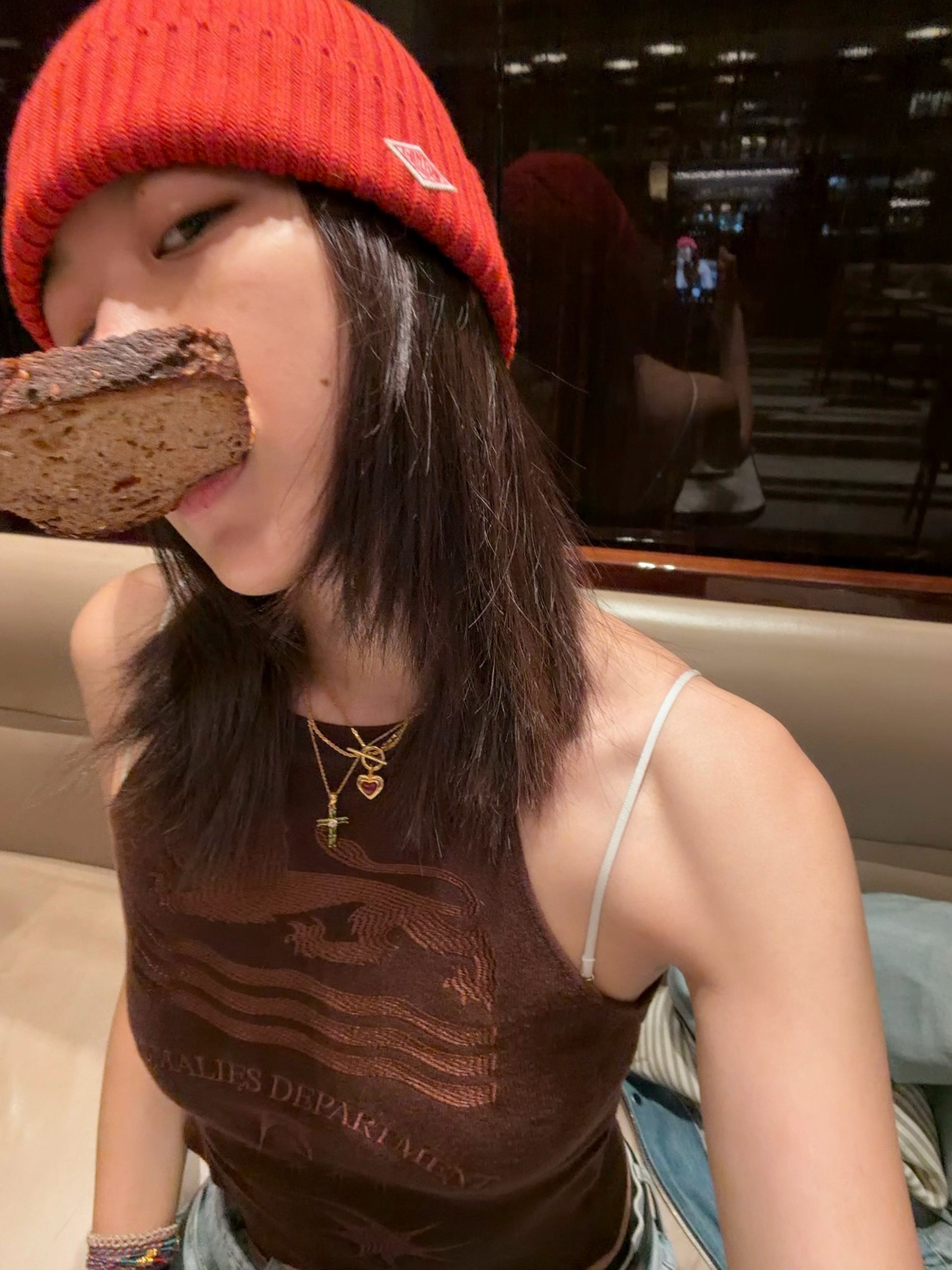 孙千 INS更新🖤🤎·孙千衬衫开口Luke2.0 ​​​