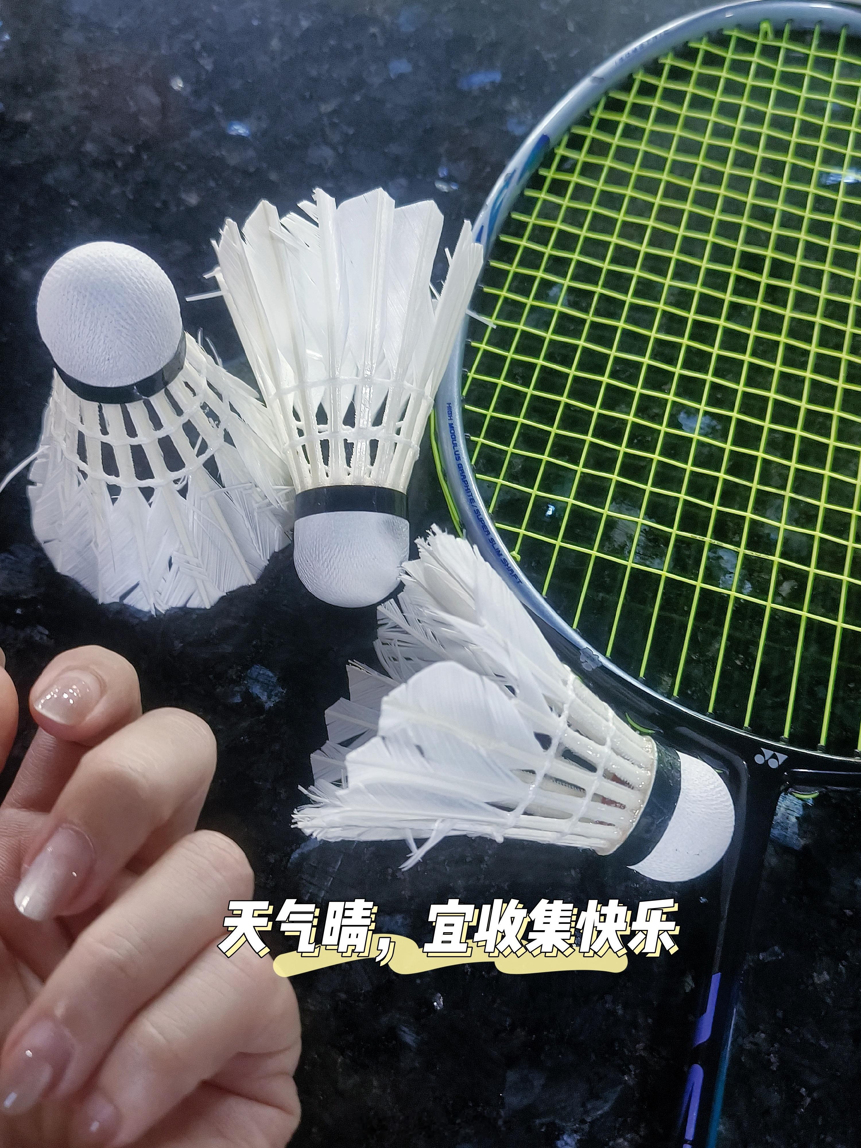 享受浪费时间真好，完全静不下心学习呀日常记录致可爱的你羽毛球 35 