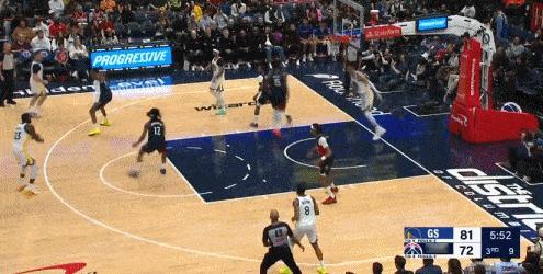 勇士这些人在这么打下去，库里要复出了。 勇士vs奇才