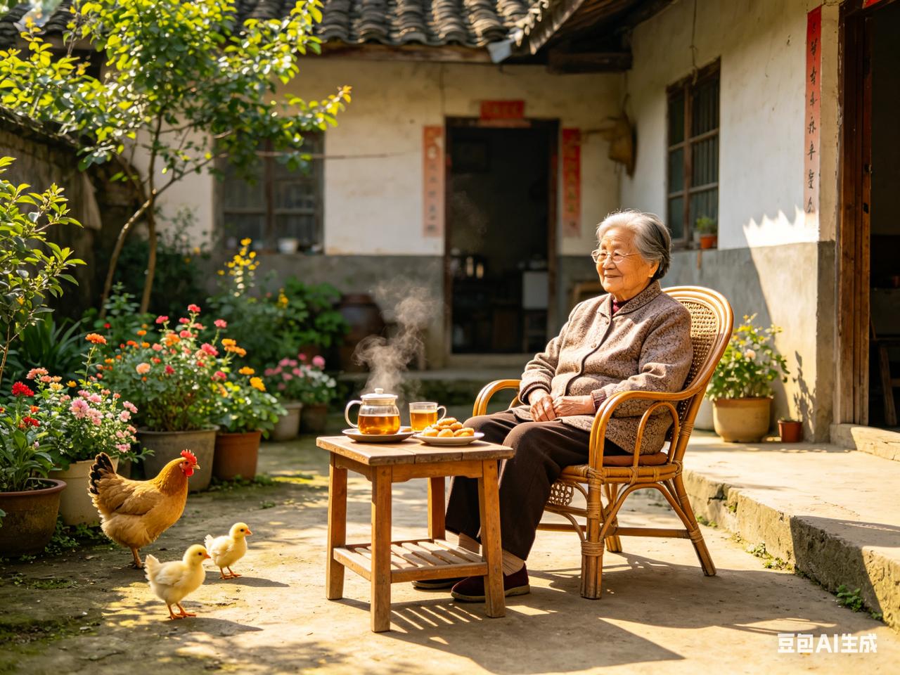 隔壁李婶，今年73了，别的都挺好，就是天天挂着这句话：
“老了怎么办啊？老了可怎