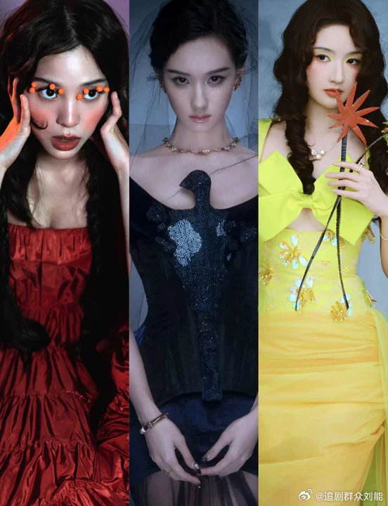 陈都灵王玉雯欧阳娜娜vogue出图陈都灵王玉雯欧阳娜娜vogue出图内娱进入百花