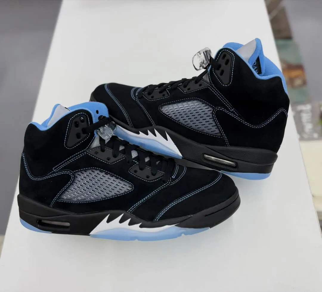 Air Jordan 5 “Black/University Blue”  20