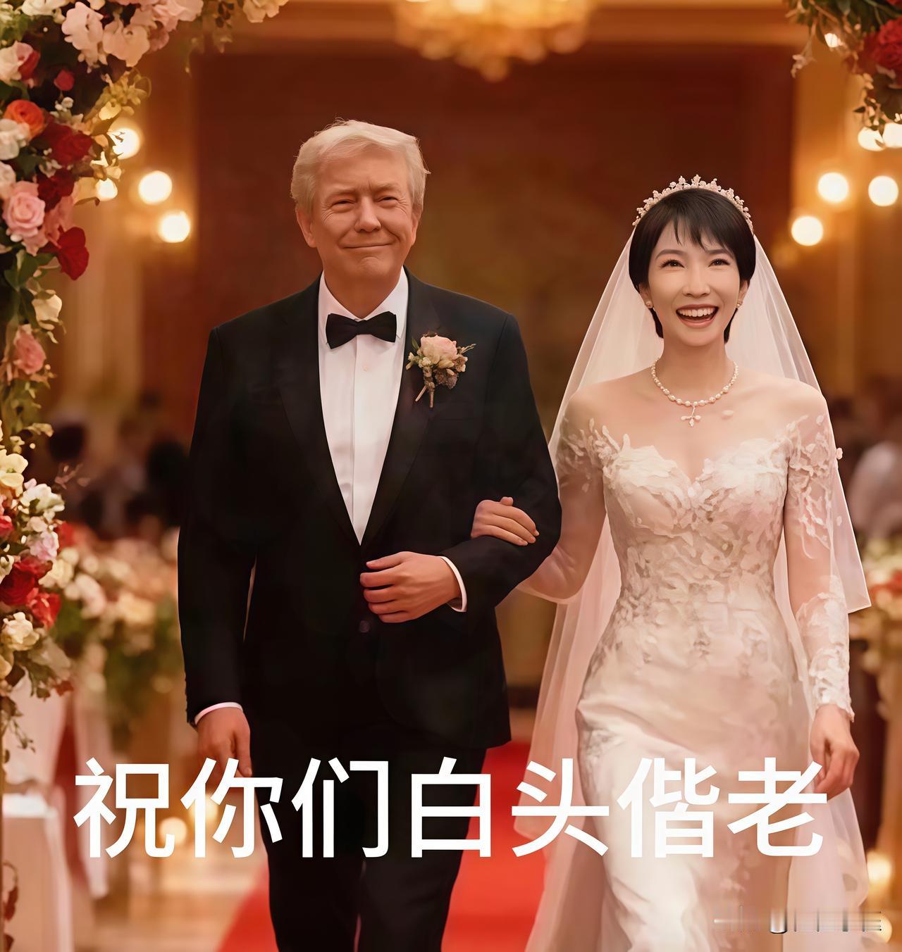 特朗普这次玩的有点大了！
日本前首相高市早苗日前访问美国，与特朗普等人互动，举动
