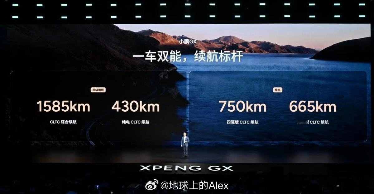小鹏GX，有一款纯电续航里程665km的后驱版这下价格有说法了大家猜猜最低能做到