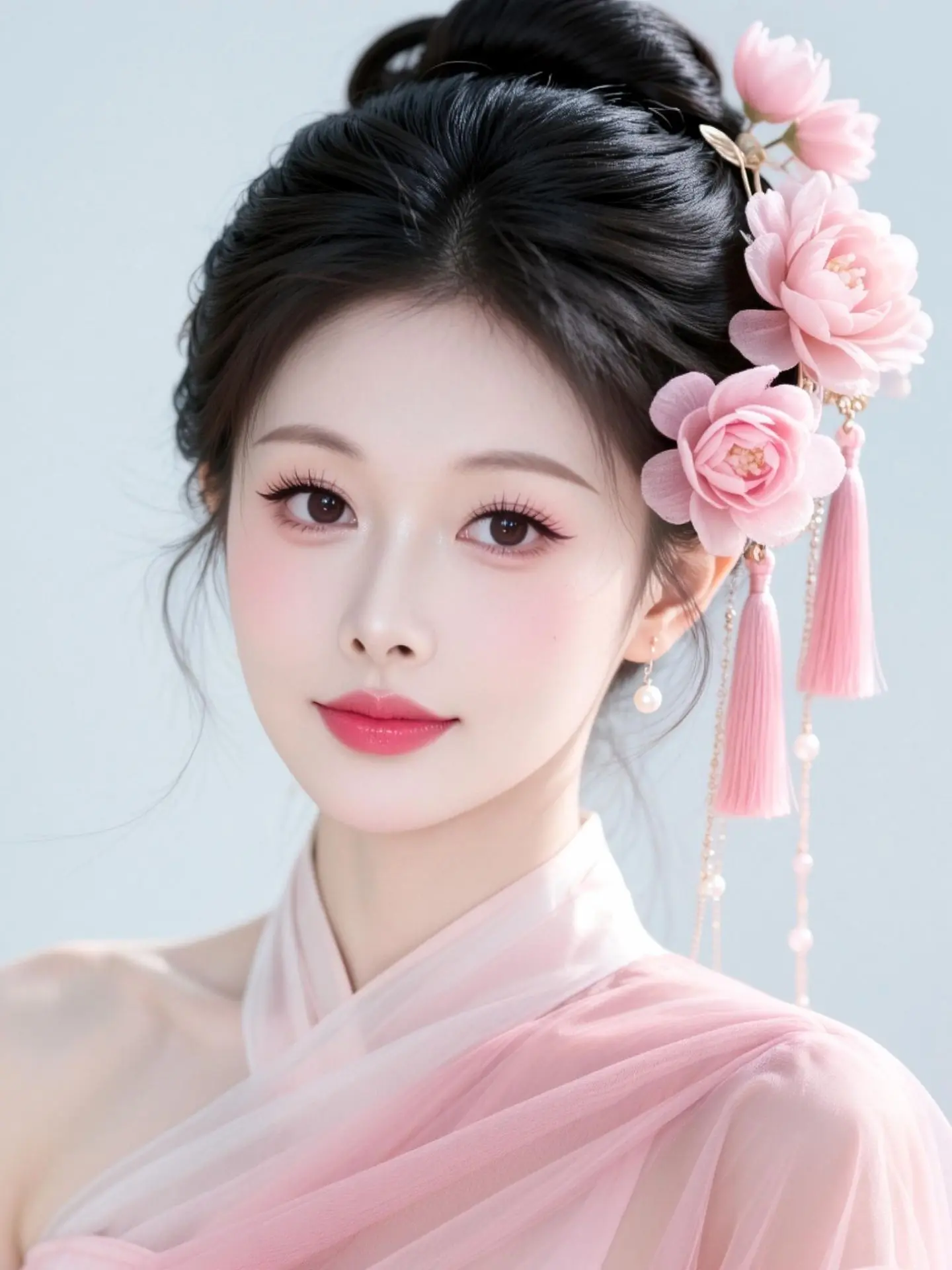 AI温婉古风写真 ai创作 古风的完成度还得看脸 万能的 ai古风妆造