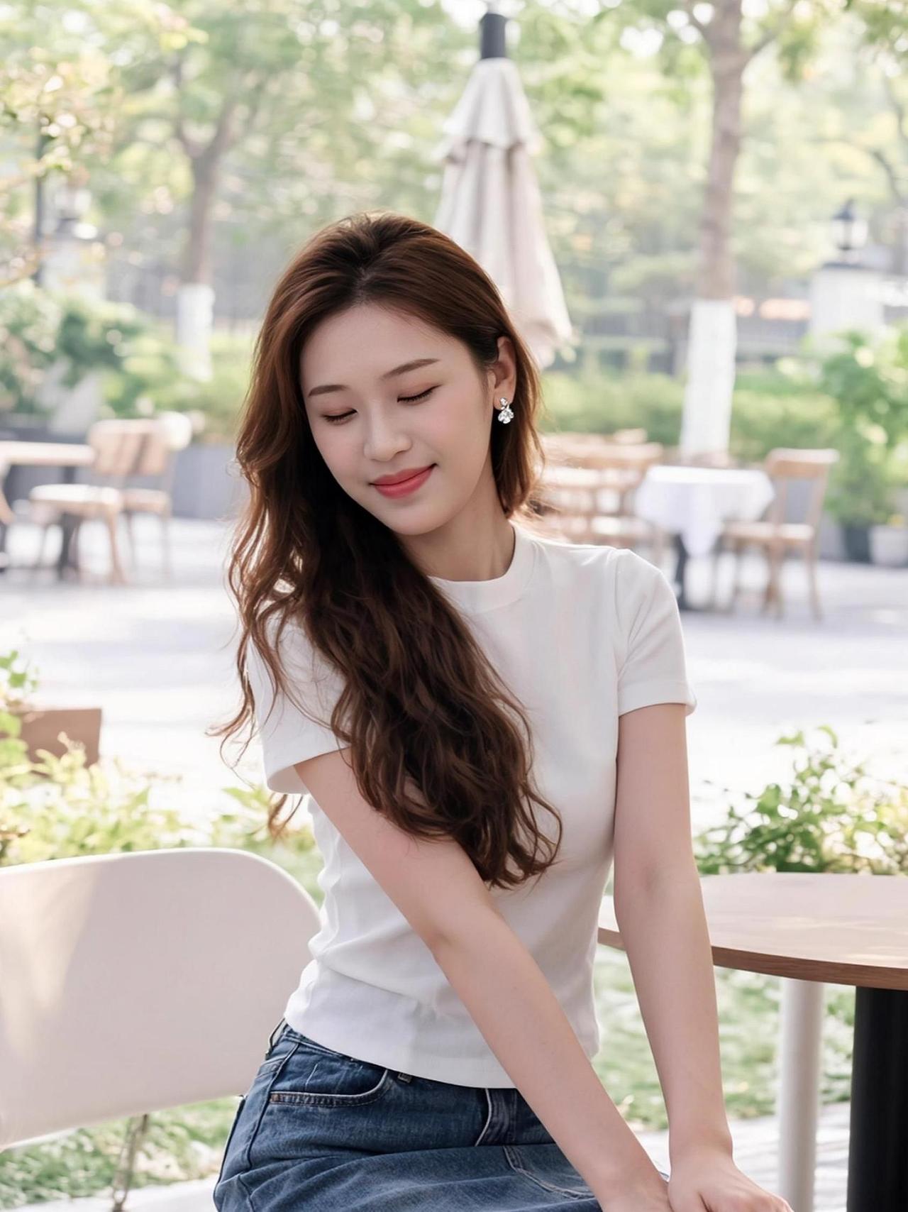 今天这身搭配，我愿称之为“温柔一刀”。别人是“春风十里不如你”，我是“春风一吹，