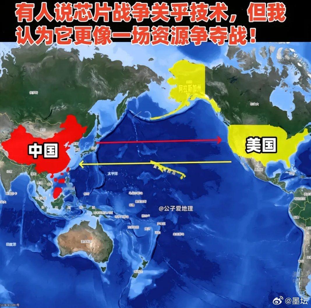 有人说芯片战争关乎技术！但我认为它更像一场资源争夺战！有人说，中美芯片之争是技术