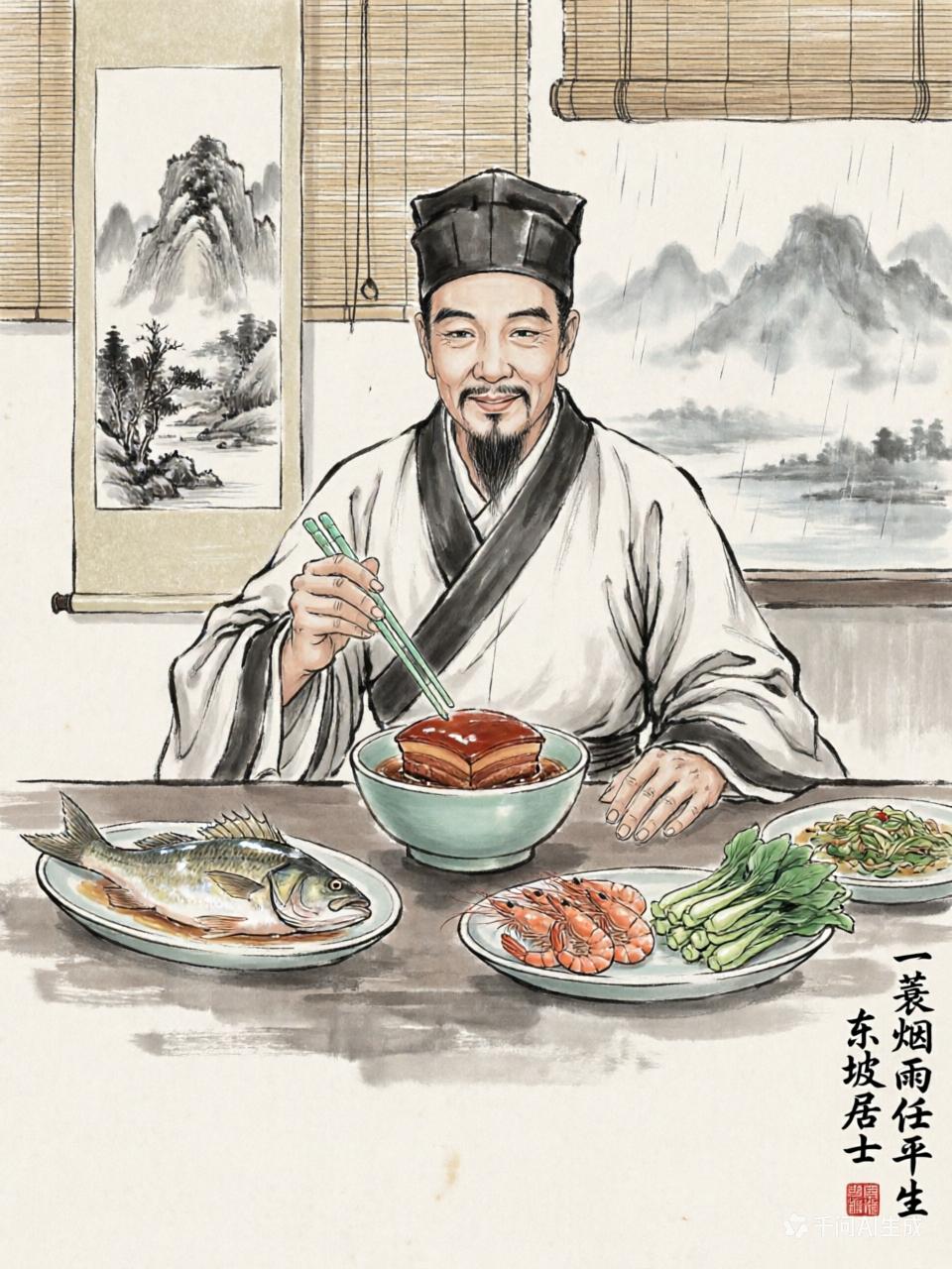 苏东坡：一个“吃货”的悲喜人

苏轼绝对是一个“不按套路出牌”的存在。他才华横溢