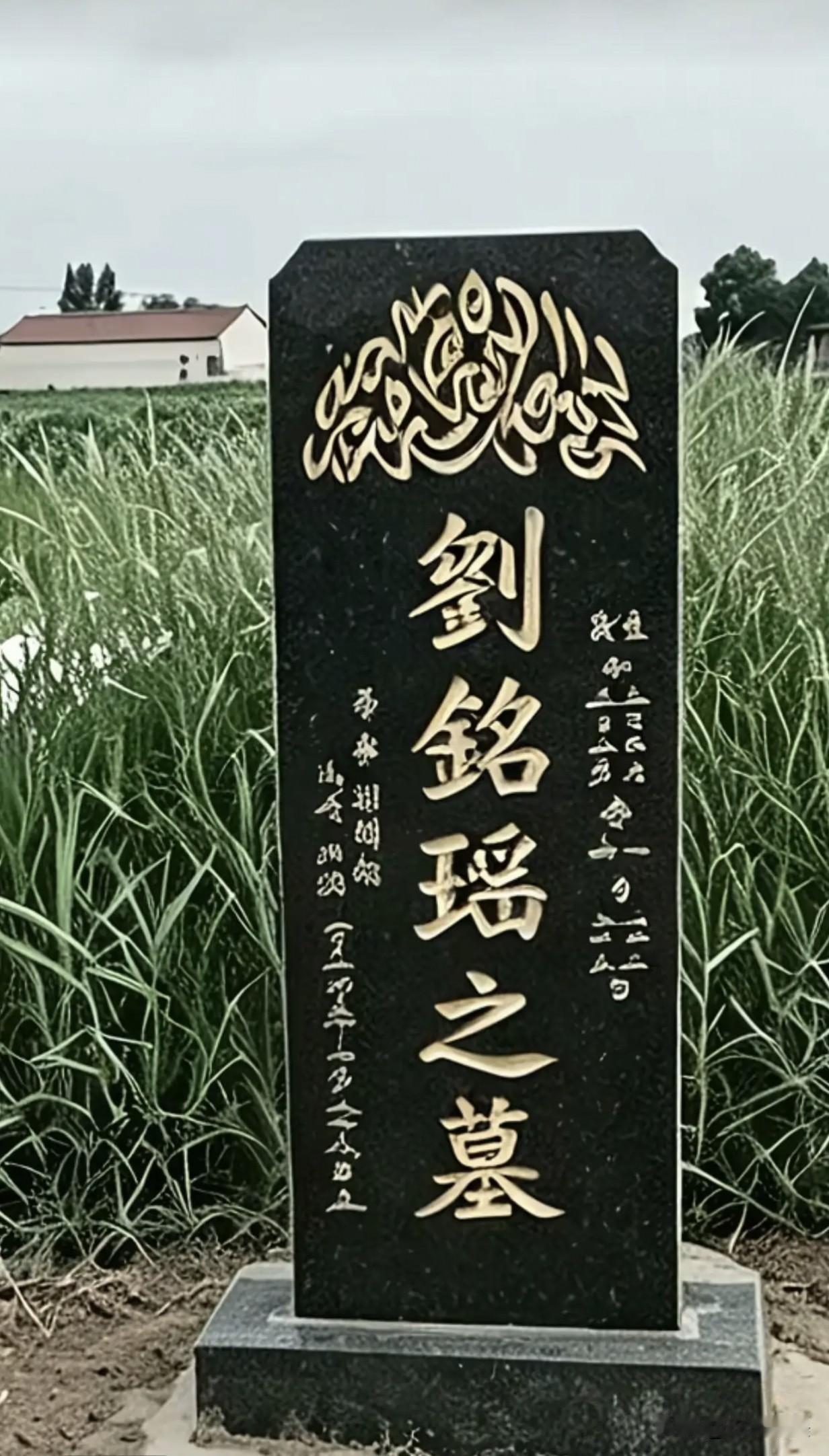 瑶瑶走了快一年时间了，下个月就是她的周年，网传现在终于有了属于自己的一个“碑”。