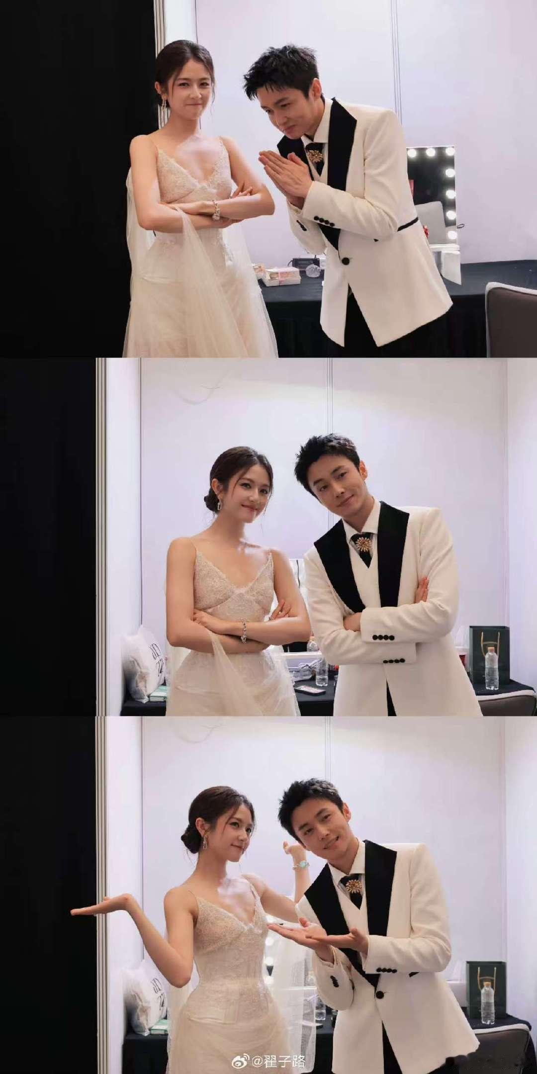 翟子路尖叫之夜合照翟子路跑路翟子路尖叫之夜合照，不要碎 快去吃饭啊跑路 