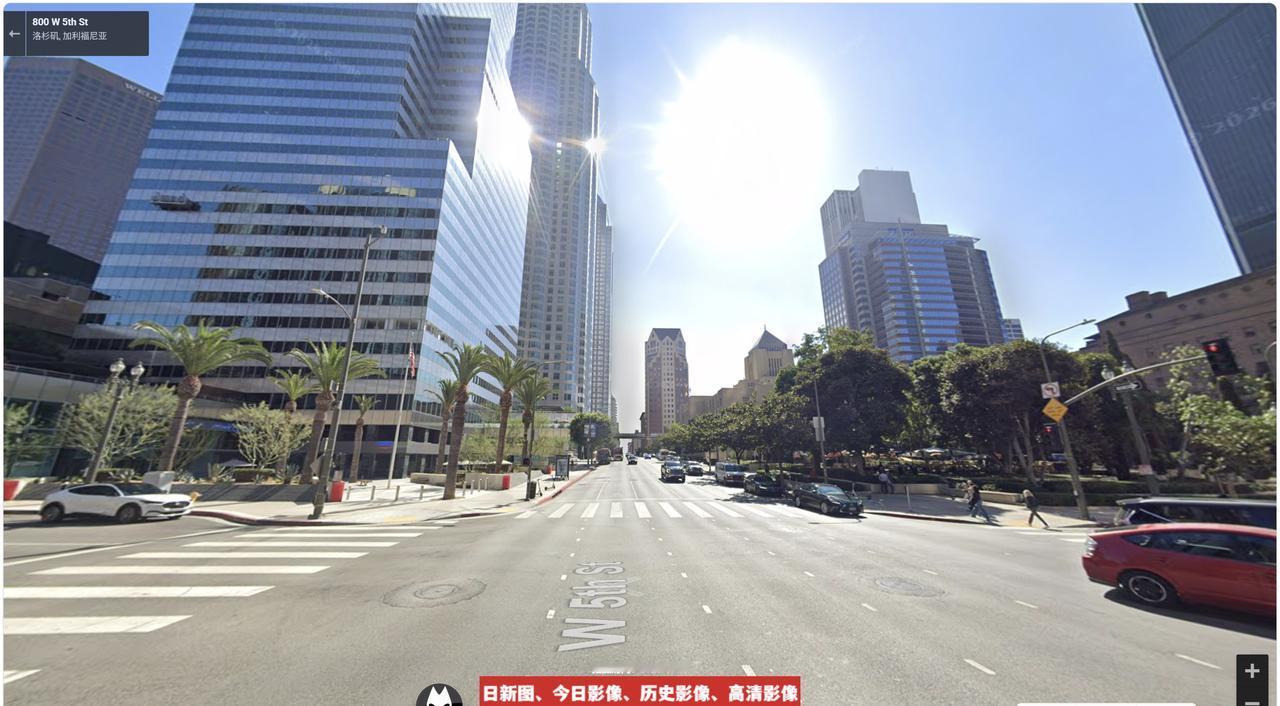 这些图片是美国西海岸最发达大都市：洛杉矶和旧金山的市中心街景。
众所周知，加州是