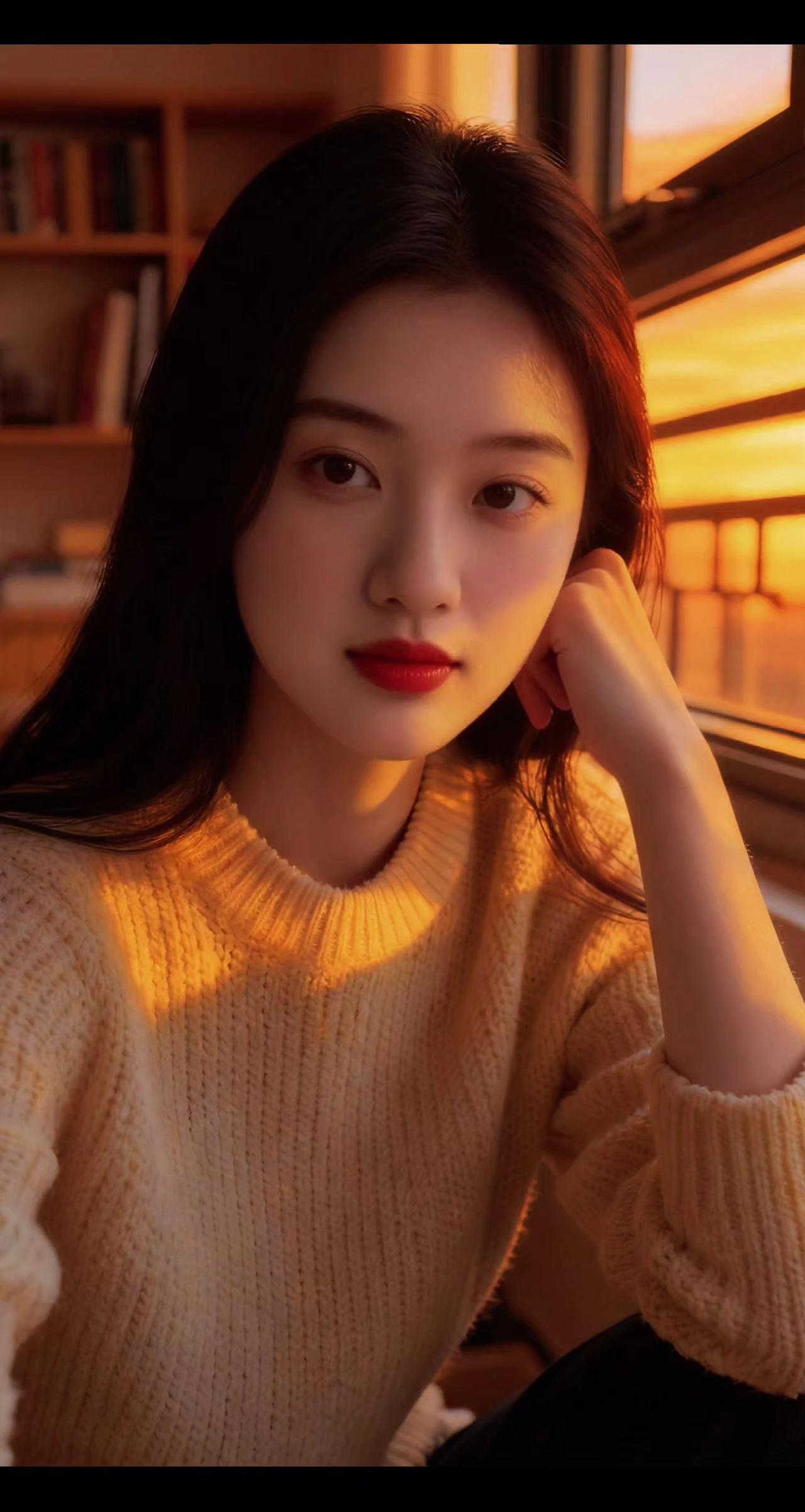 窗前光影如诗，岁月静好如诗。