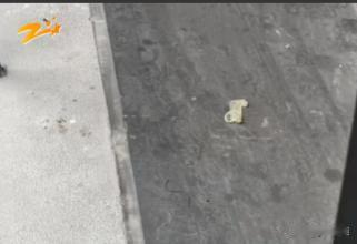 "太恶心了"浙江杭州，有一对热恋的男女晚上亲热后，男子特别的下作，把用完的安全用