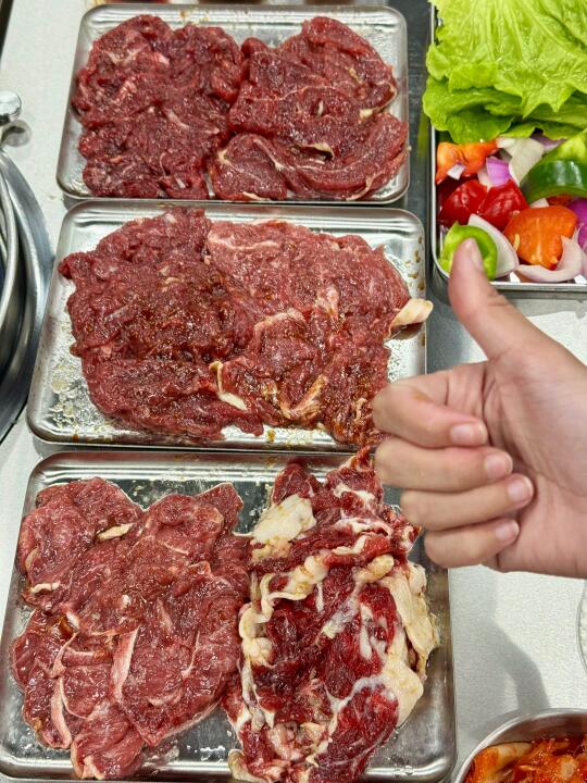 woc！晋江新开的现切肉平价烤肉！！