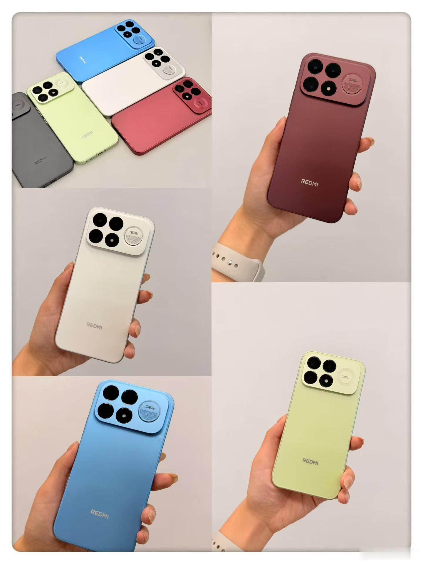线下K100 Pro系列的颜色都来了，红色和白色我最喜欢，你们呢？ 