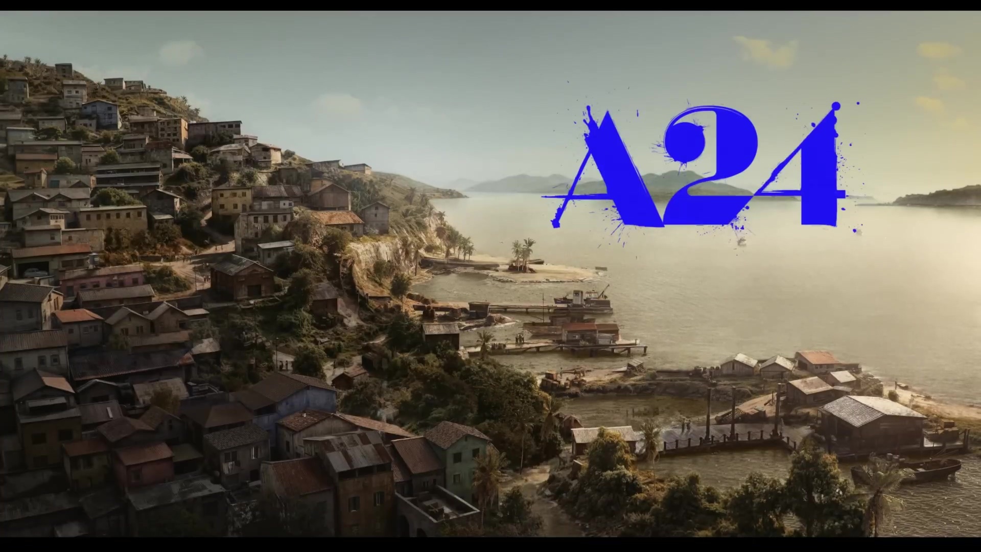 A24这次为《酷儿》做新logo是液体飞溅的效果。 