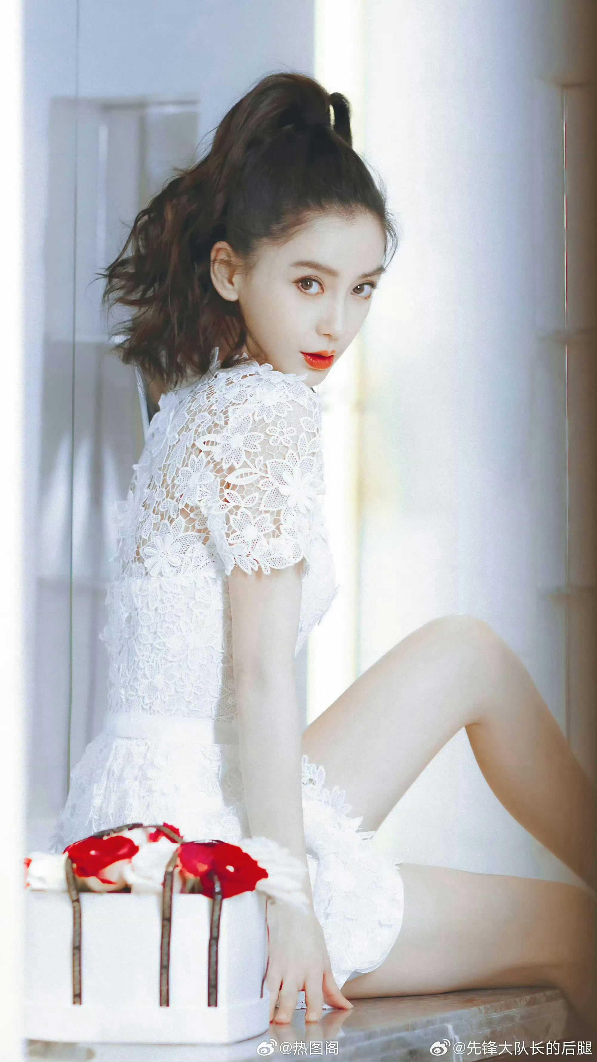 17岁的AngelababyAngelababy短裙 热图阁公众号 