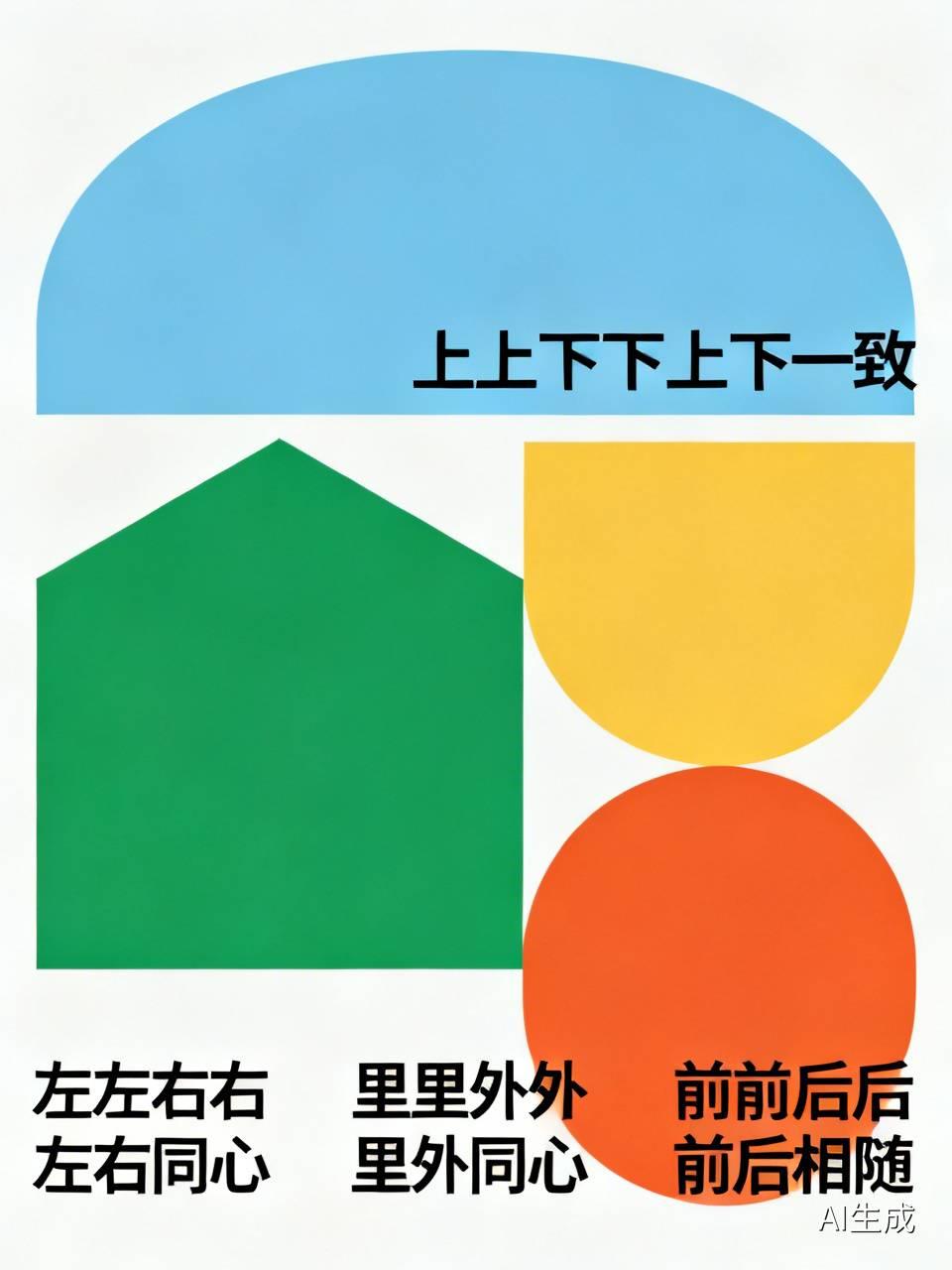 看到“上上下下上下一致”这个上联，感觉特别有意思。它不仅用了叠字和方位词，结构工