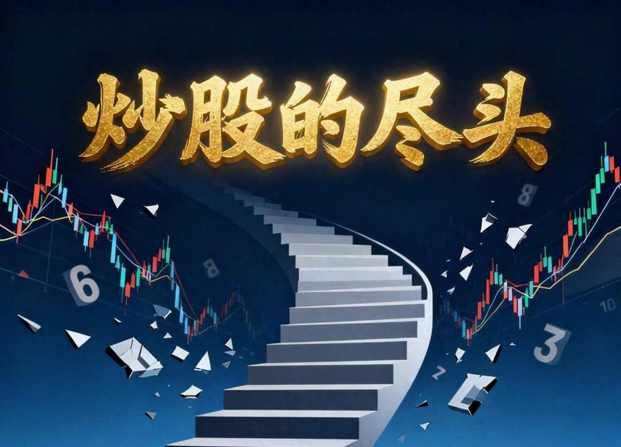 炒股的尽头是什么？
       这是个未解之谜。有人说尽头是财富自由，能尽情享