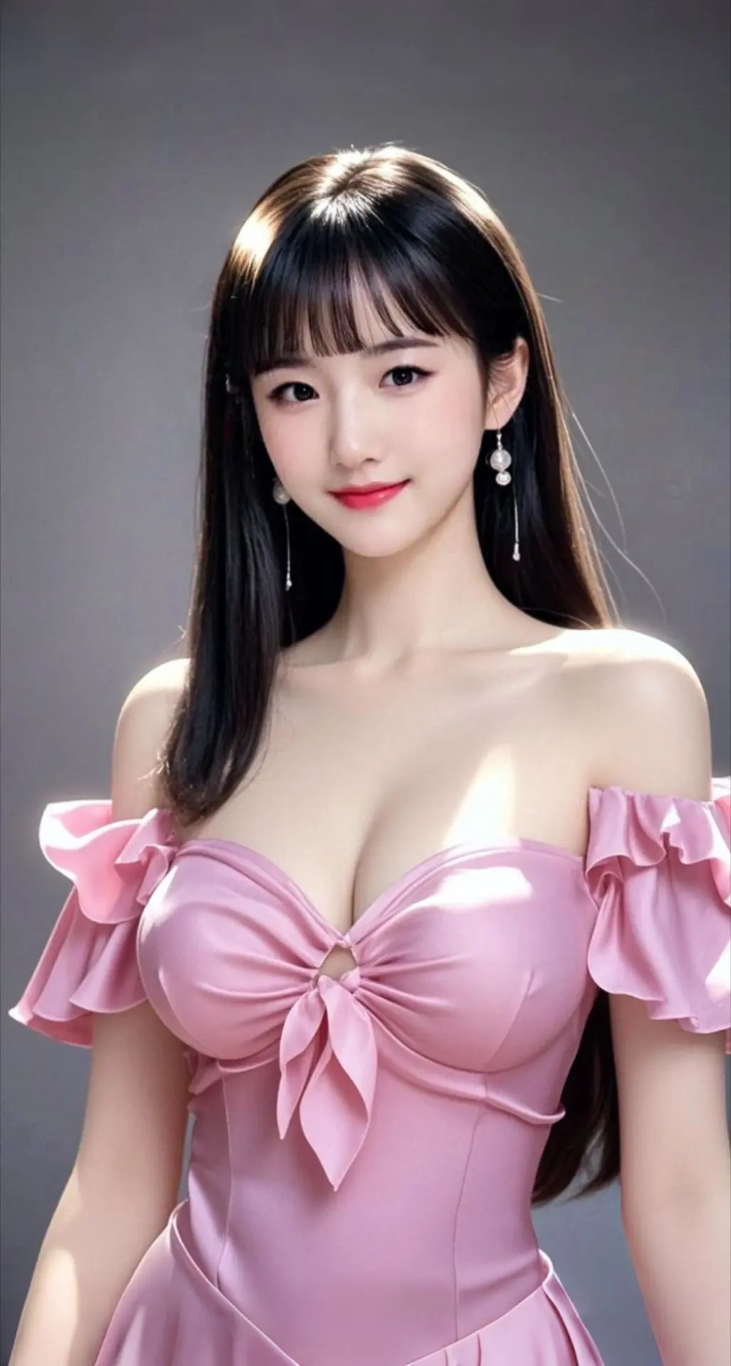 AI扩图 AI粉漾佳人