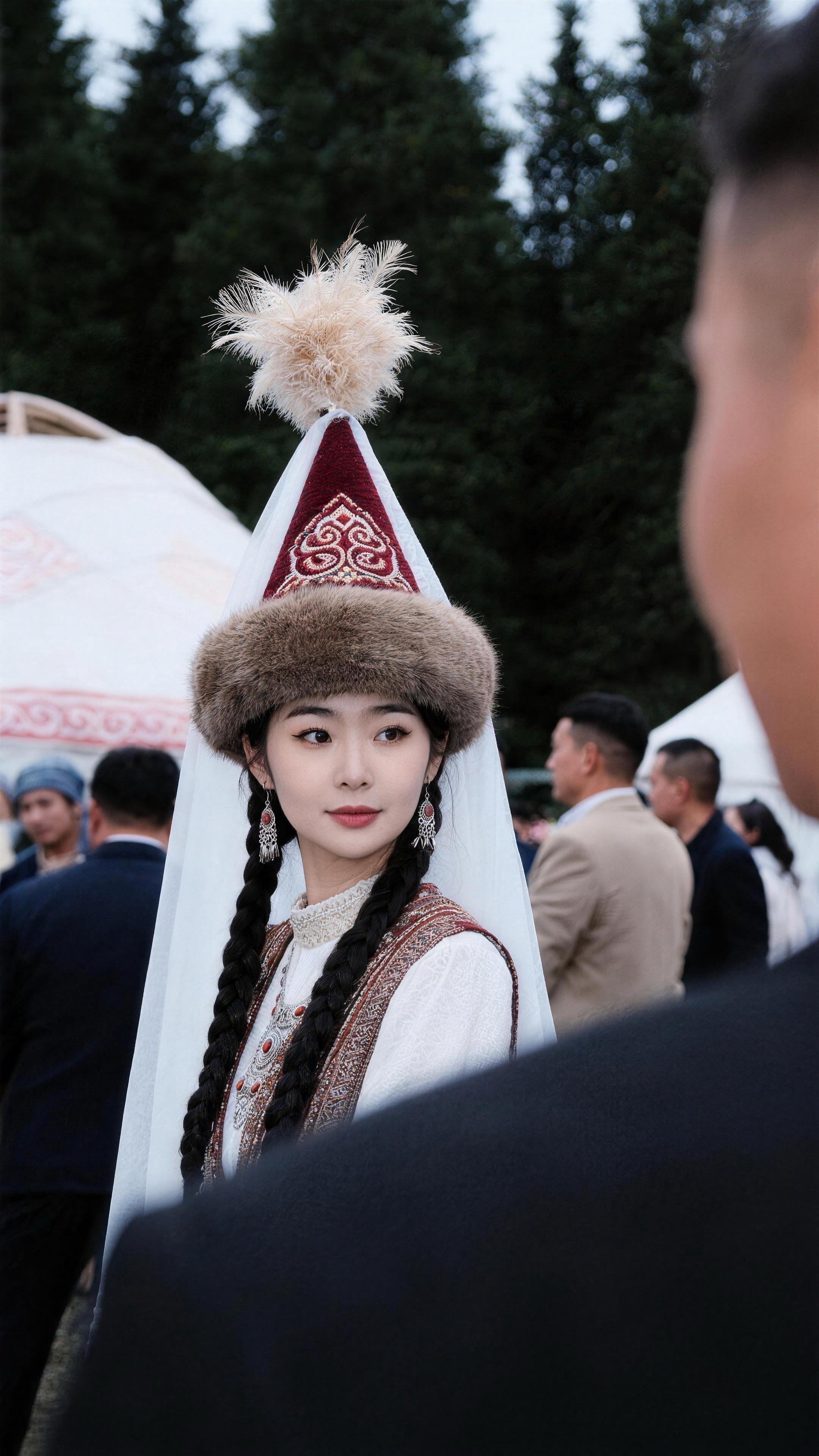 70年代婚礼 总要穿一次少数民族服饰