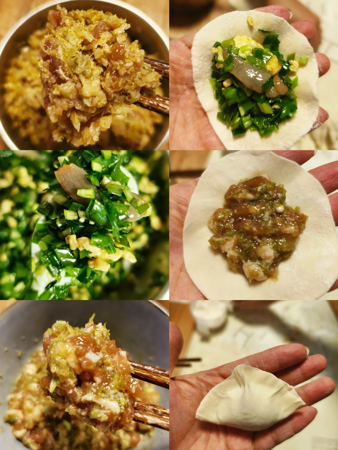 年夜饭一次三款饺子馅🥟北方年夜饭饺子