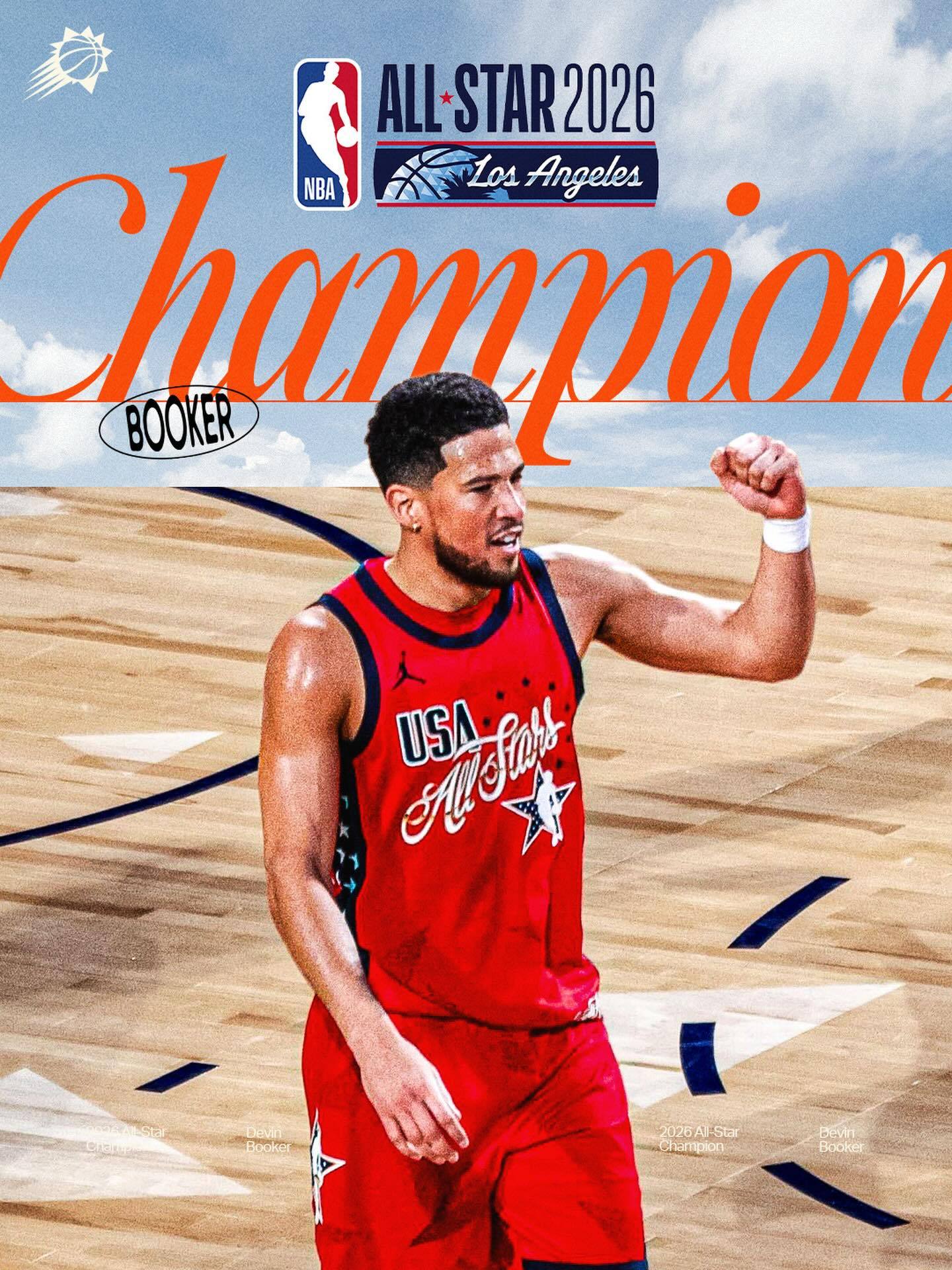 2026 全明星赛冠军 ⭐️菲尼克斯太阳｜旭日东升