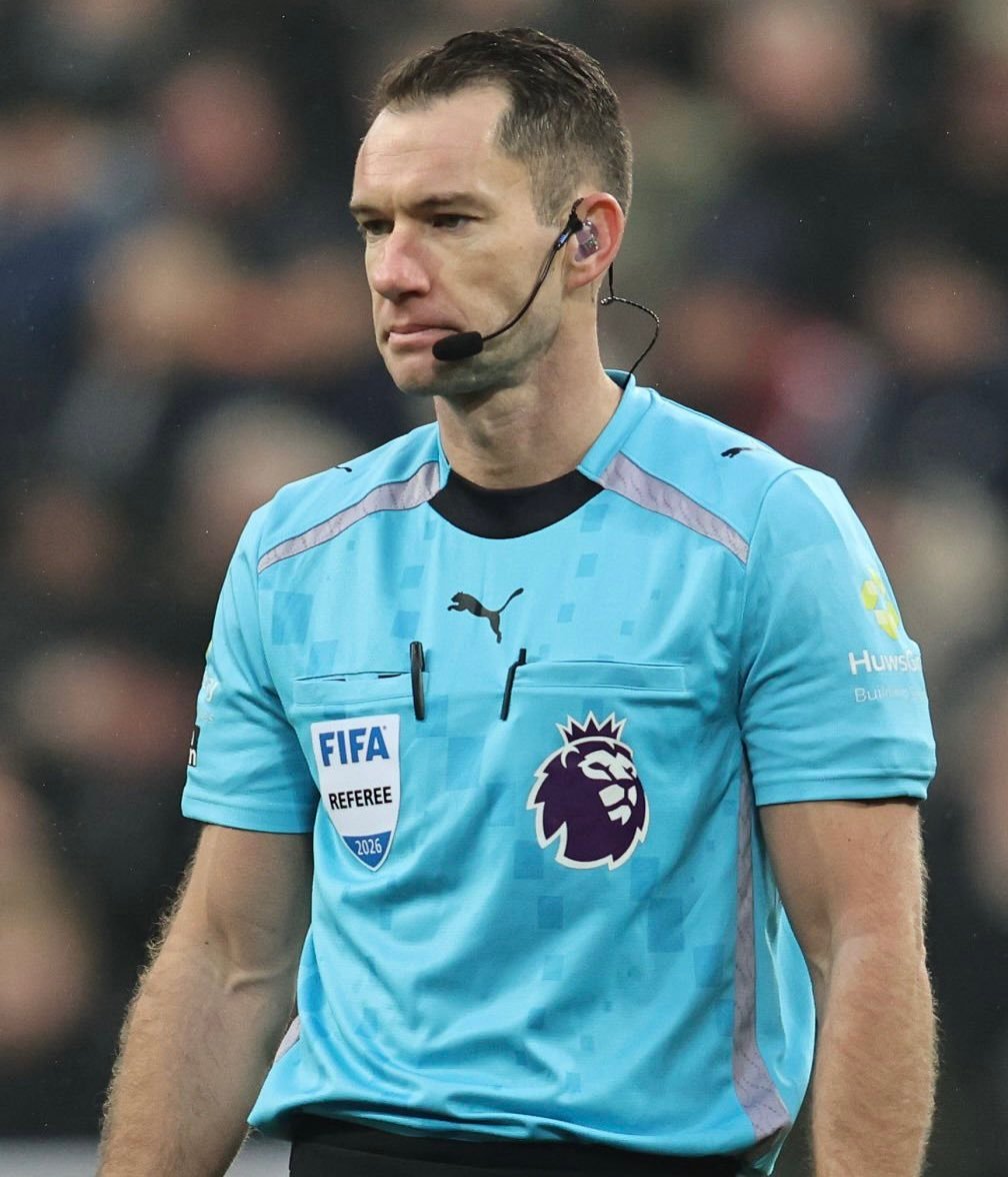 吉列特将执法周六阿森纳对阵富勒姆的比赛，彼得·班克斯担任VAR裁判。阿森纳vs富