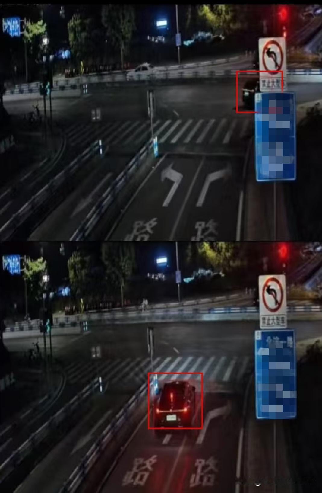 圆灯红灯左转车道右转，这是闯红灯还是不按导向车道行驶？