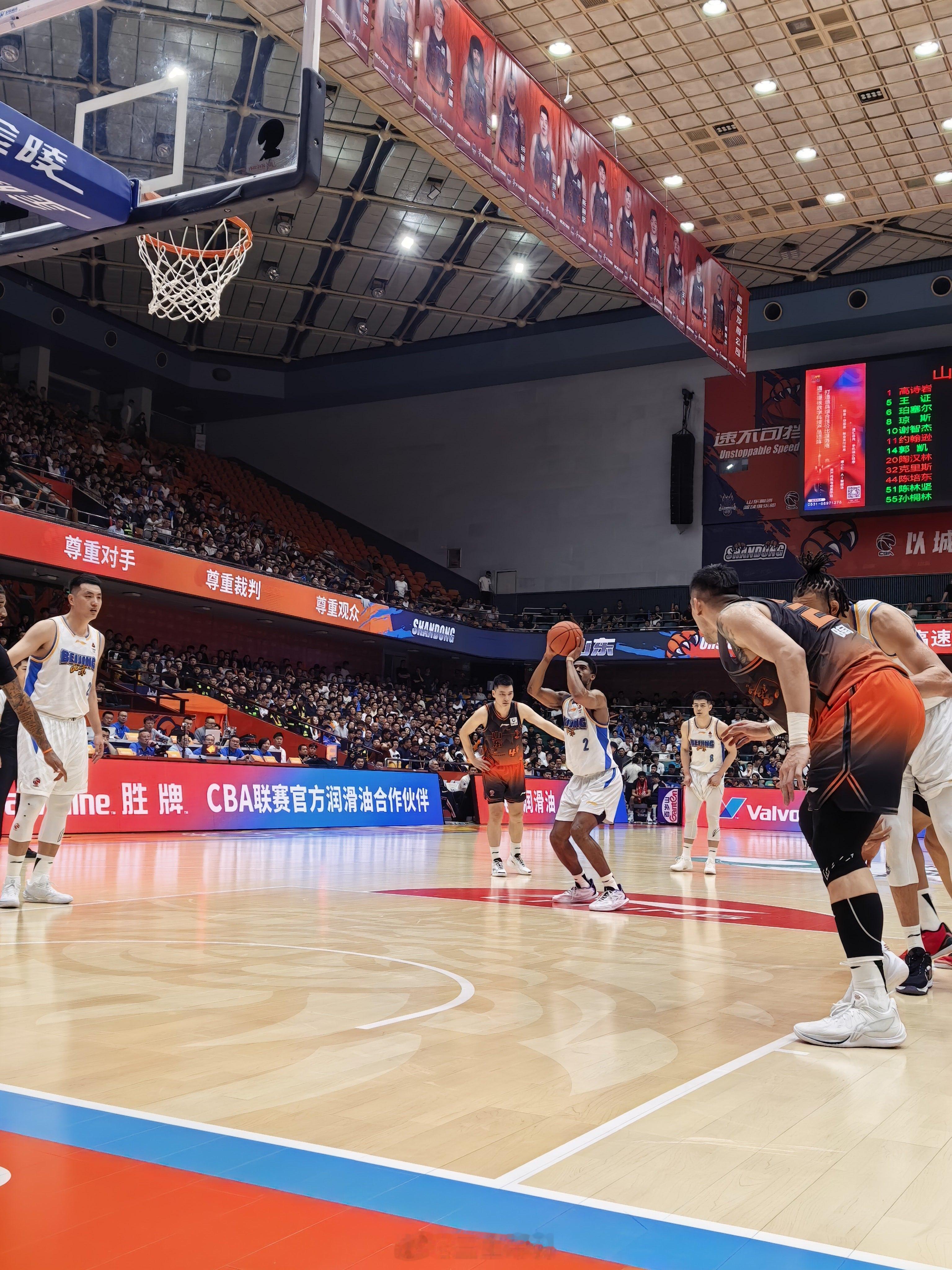 山东男篮vs北京男篮贝利觉醒了，哈哈，单节9分 济南·山东高速篮球馆