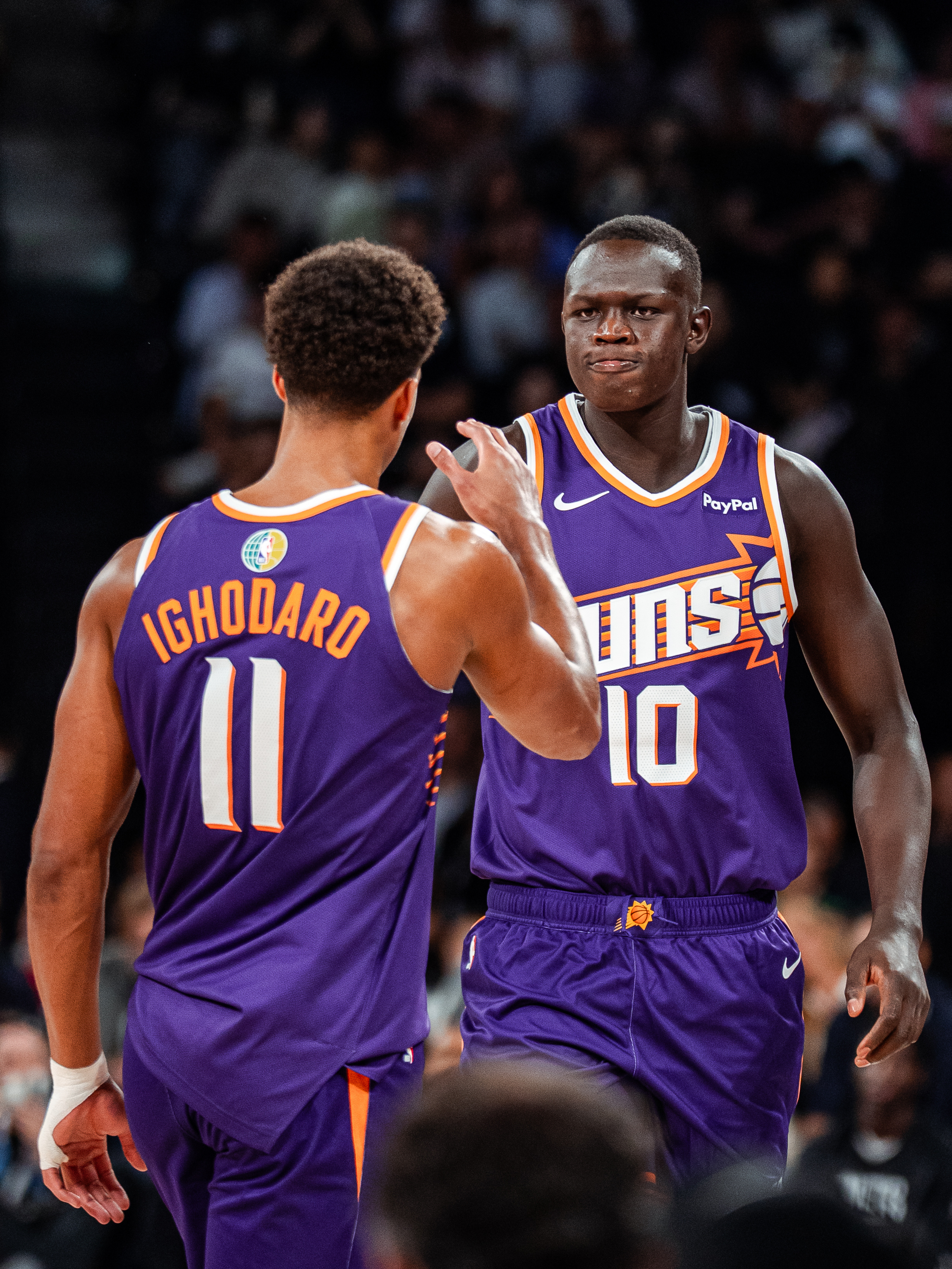 内线双塔！11🤝10NBA中国赛2025 ｜太阳队中国赛之旅 ｜菲尼克斯太阳超