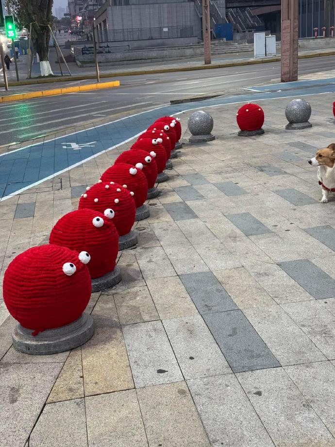 小石墩过年也有新衣穿