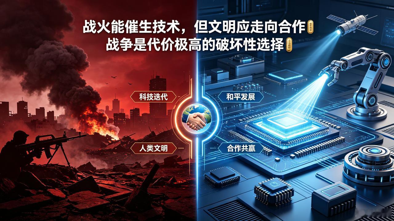 很多人不知道，战争往往会倒逼人类迸发出强大的科技创造力。大规模战争会摧毁城市与基