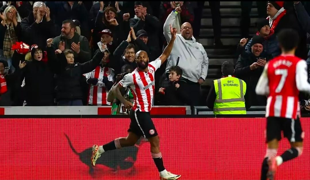 安帅眼光太准！蒂亚戈用进球回报巴西队征召，射手榜紧追哈兰德英超第30轮，布伦特福