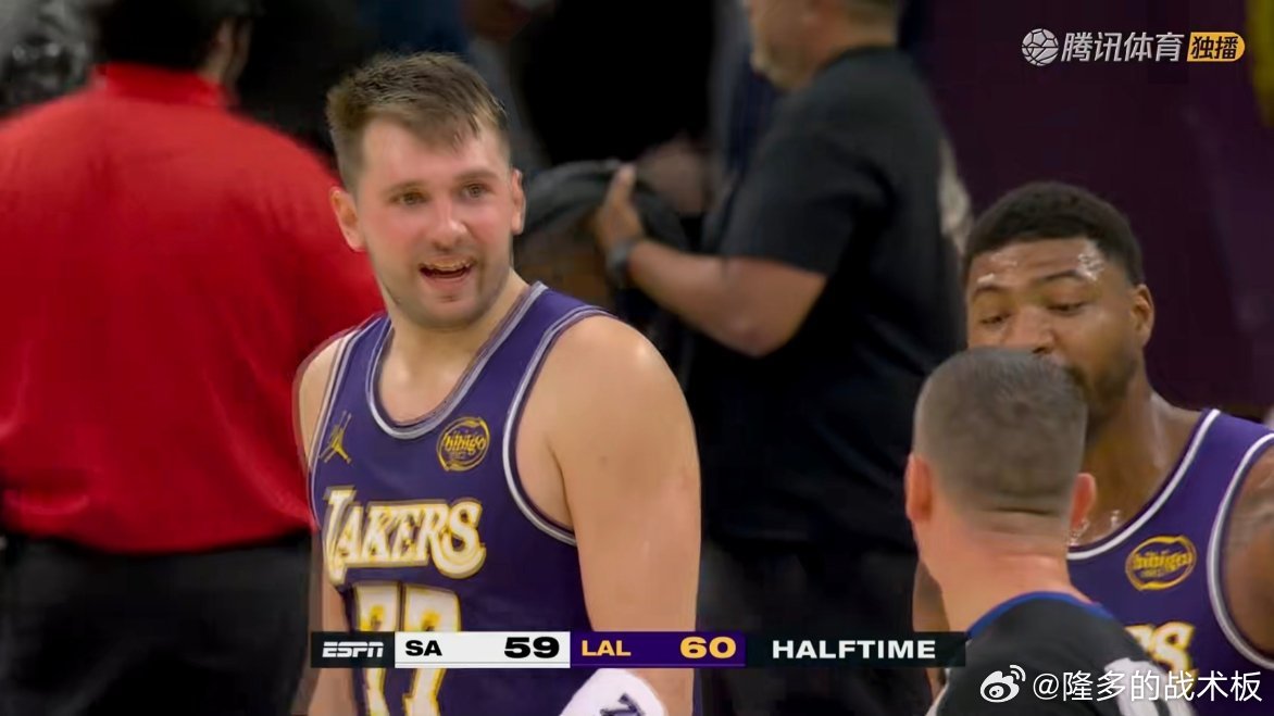 半场湖人60-59马刺，有什么想说？马刺vs湖人 ​​​