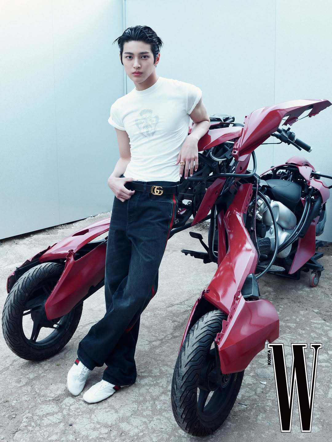安乾镐✖️GUCCI✖️W Korea 六月刊封面大片 