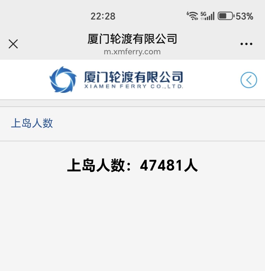 【5月3日（周日），厦门鼓浪屿船票也是早早售罄】

今天是五一假期第三天，厦门鼓